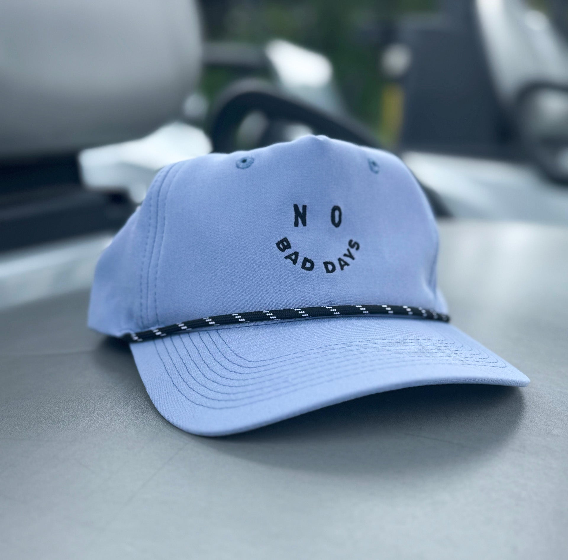 NBD Smiley Rope Snap-Back- Unstructured
