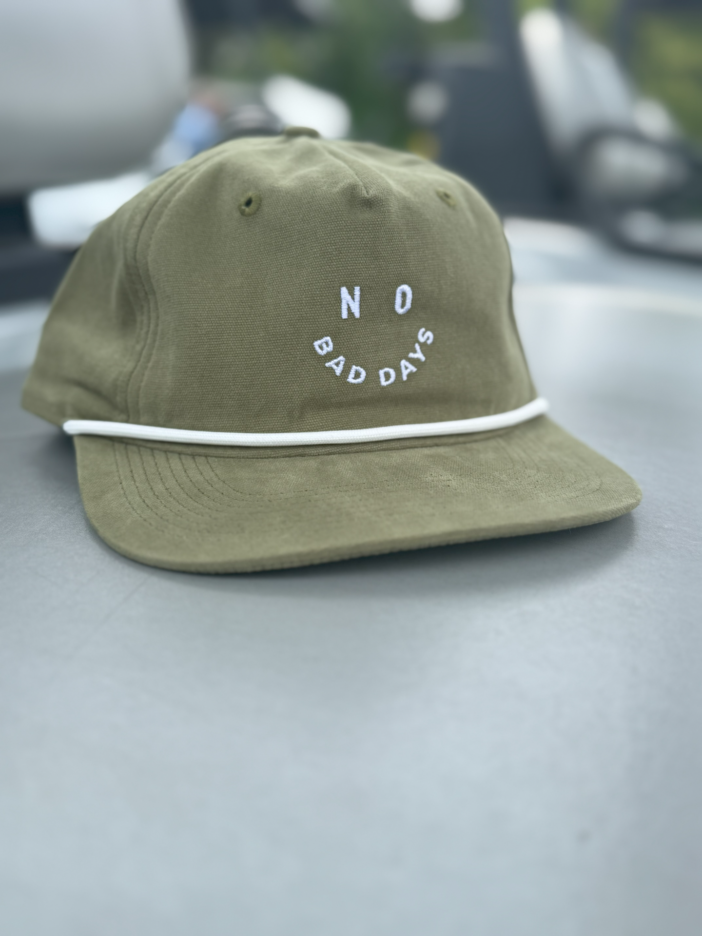 NBD Smiley Rope Snap-Back- Unstructured