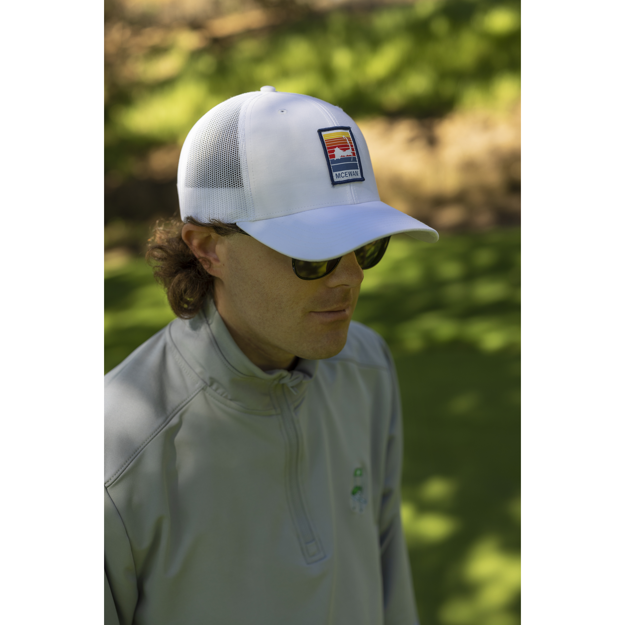 White "Cape Golf" Snap-Back