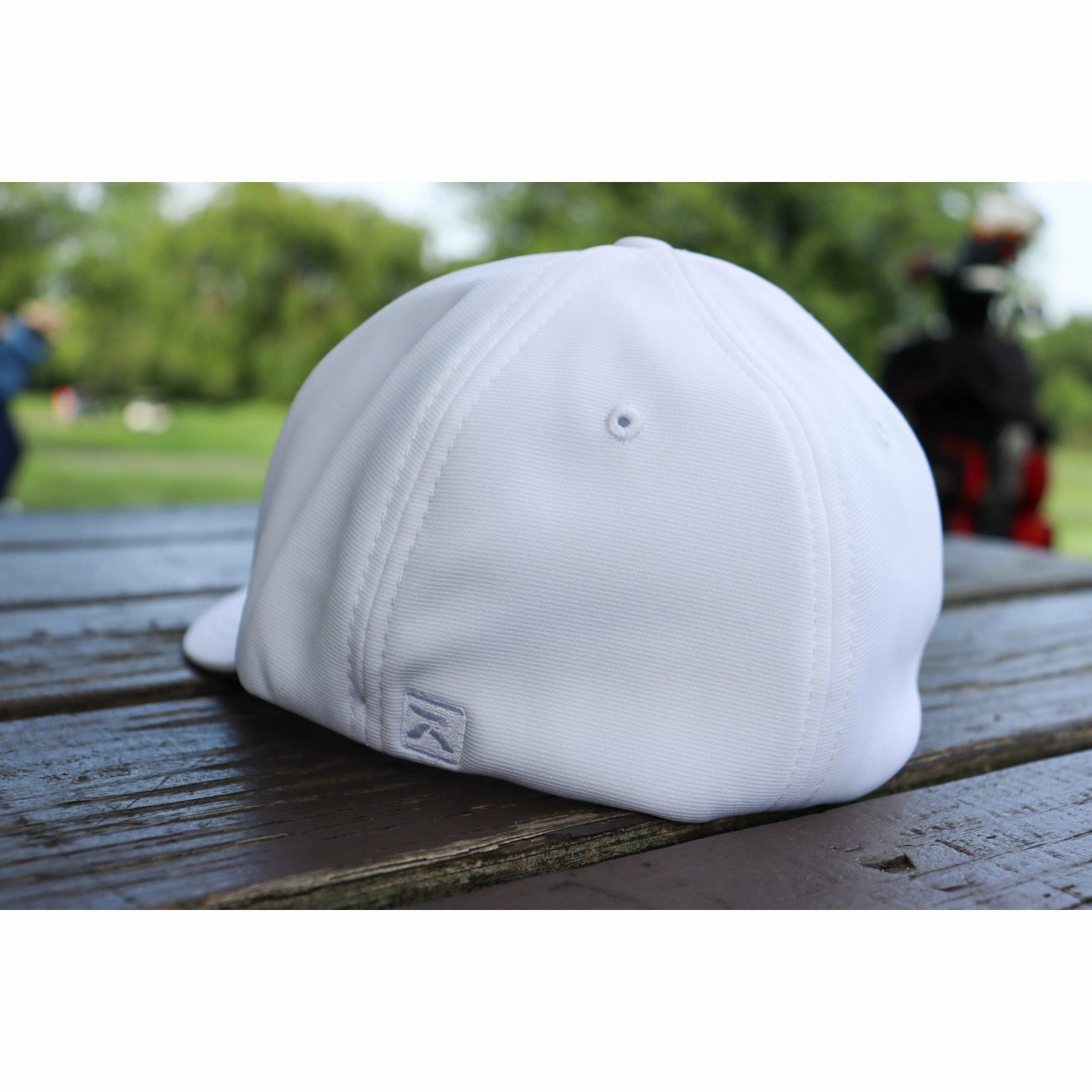 "LEFTY" White Performance Flexfit