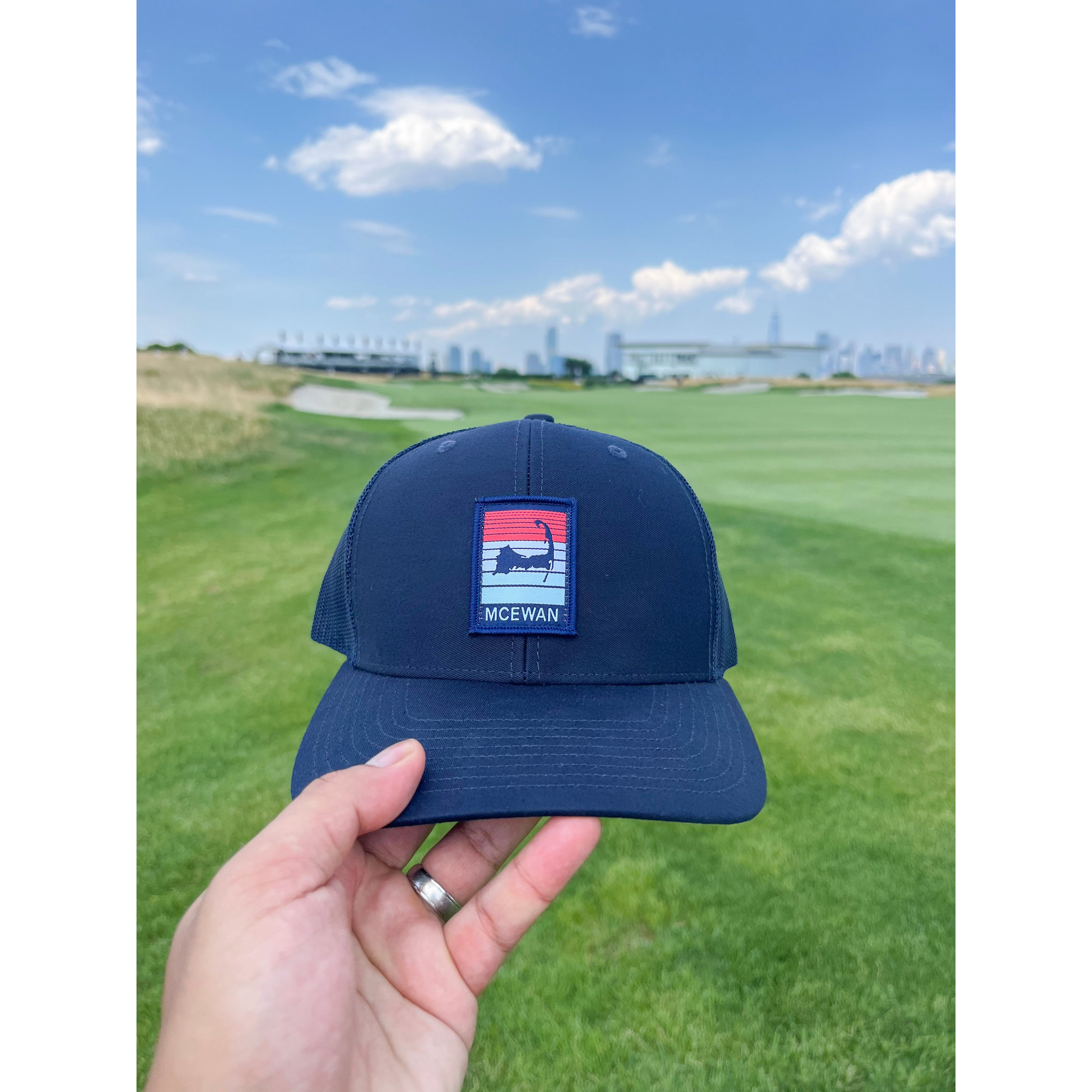 Navy "Cape Golf USA" Snap-Back