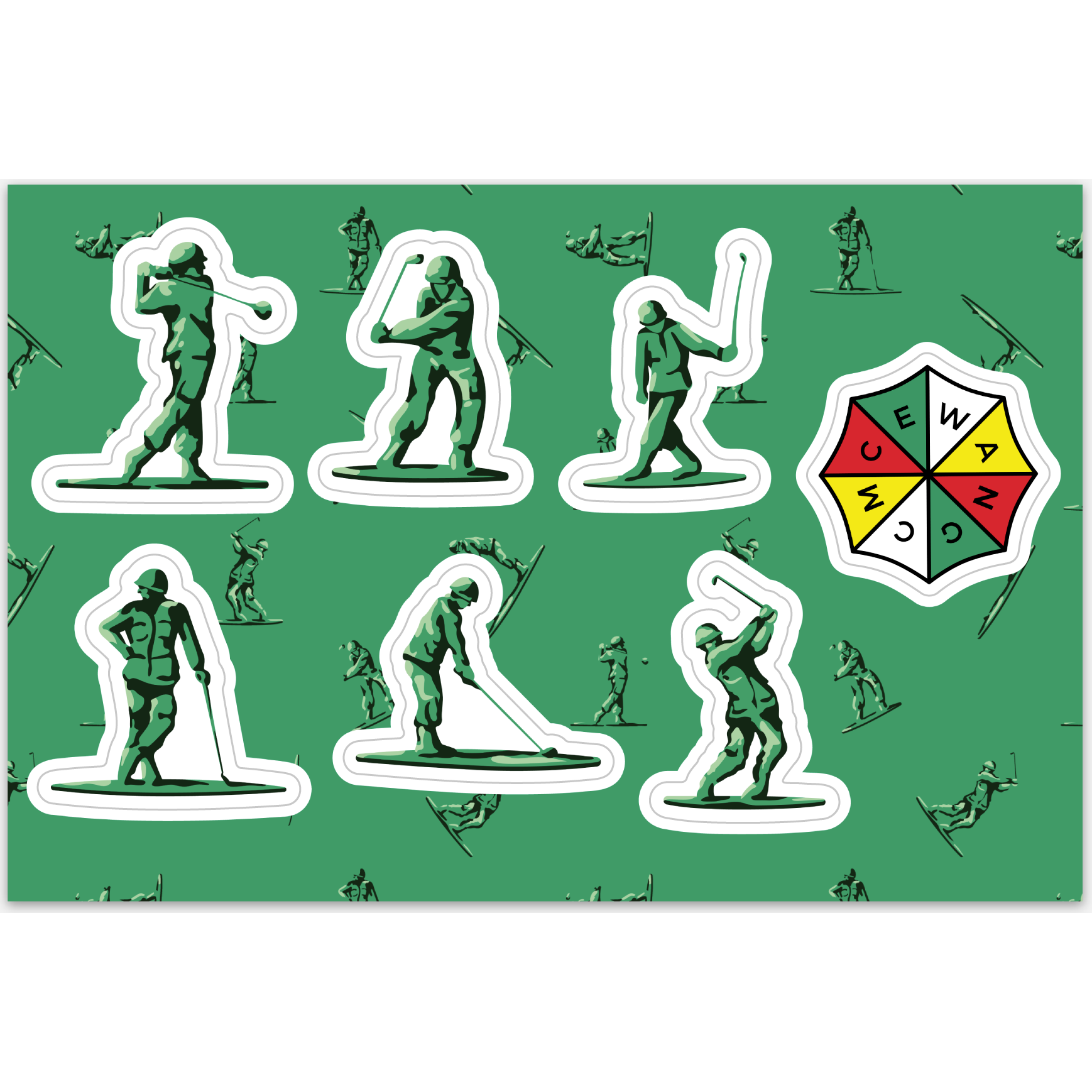 "Kings Army" Sticker Sheet