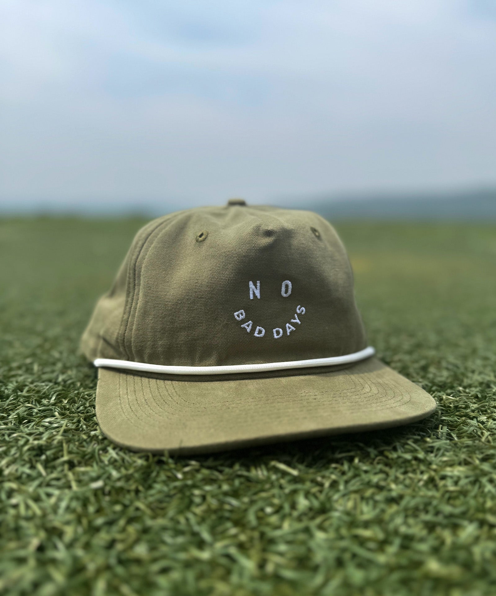 NBD Smiley Rope Snap-Back- Unstructured